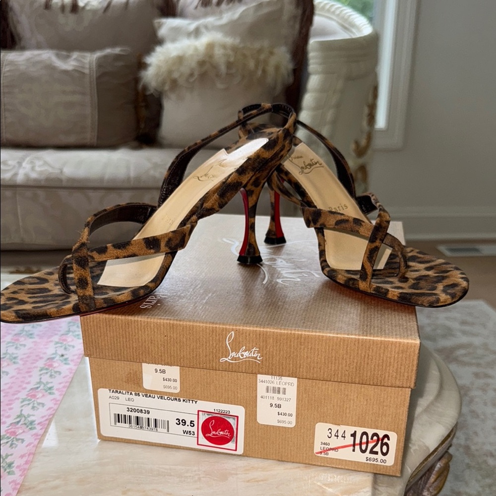 Christian Louboutin Leopard Print Heels